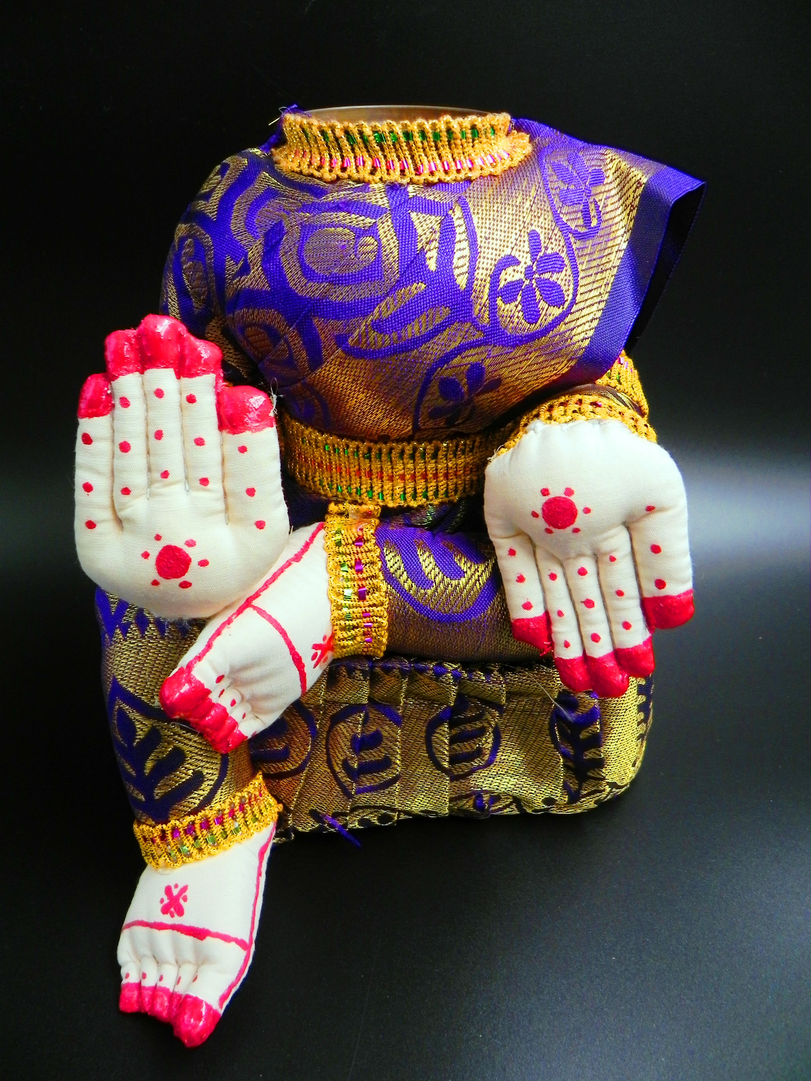 Devi Idol ( excluding face) - Height 7 inches