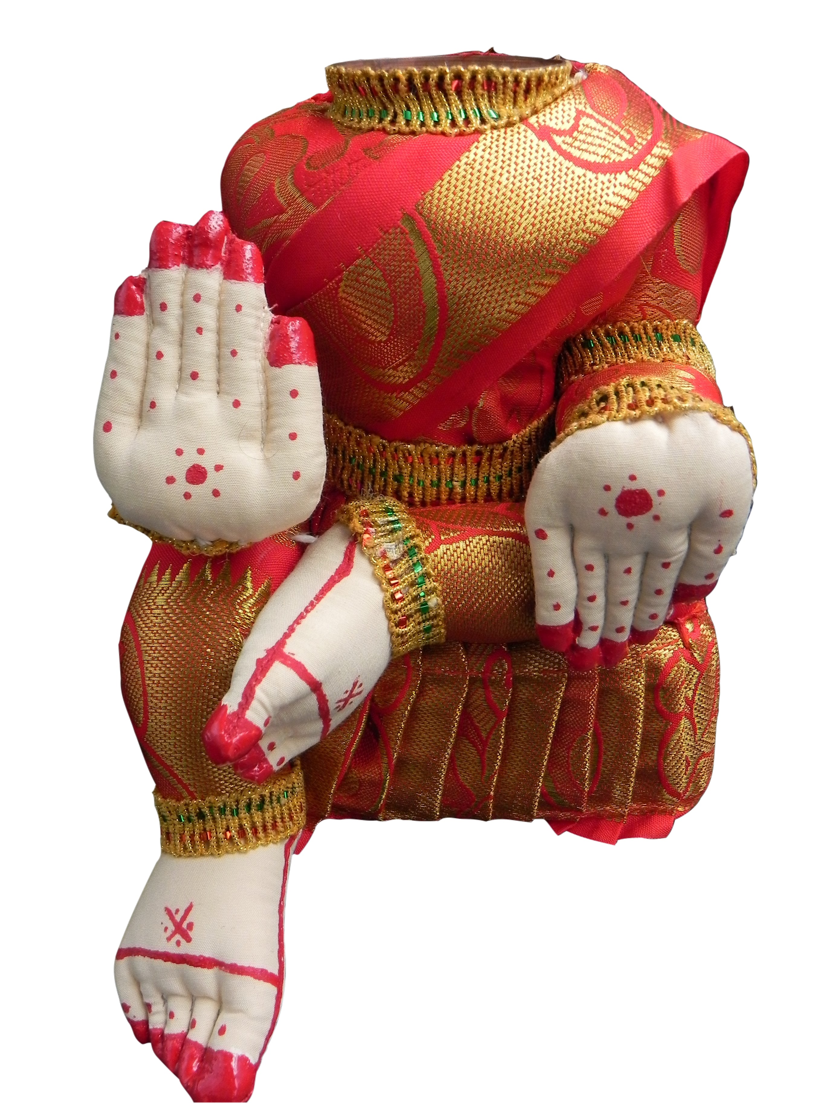 Devi Idol ( excluding face) - Height 7 inches