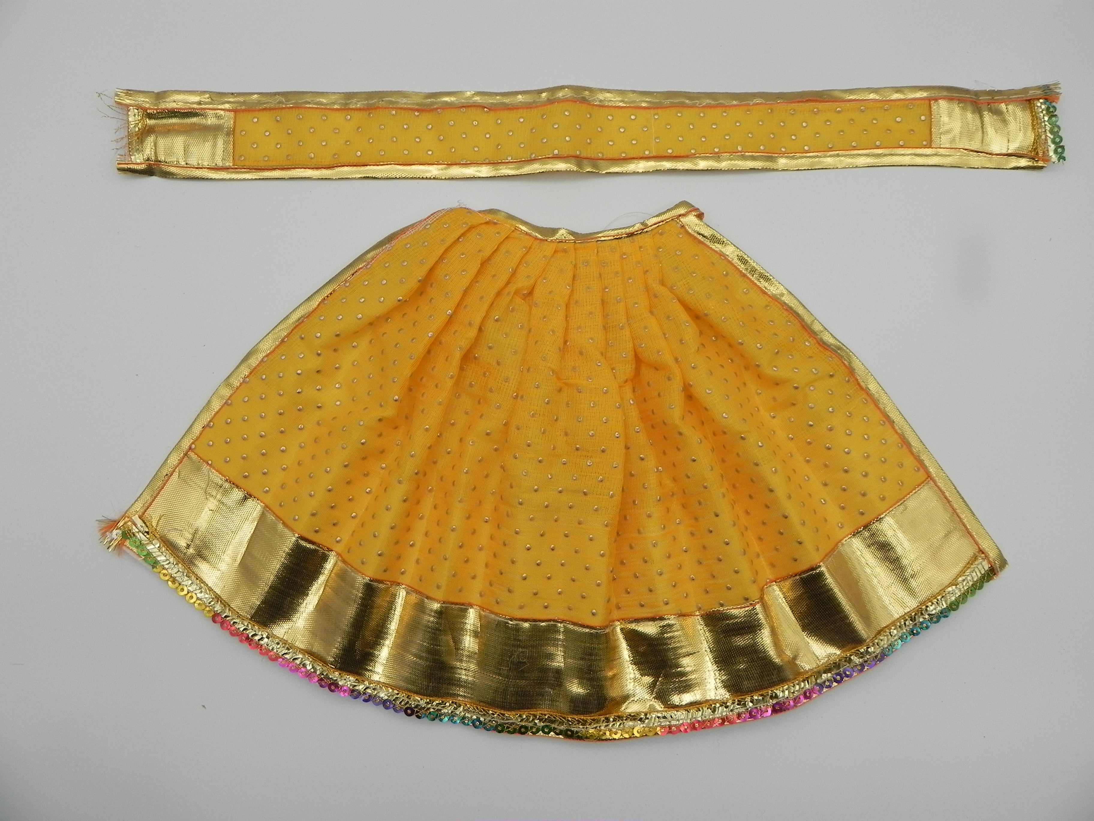 Lehanga and Patka set Height-8 inch