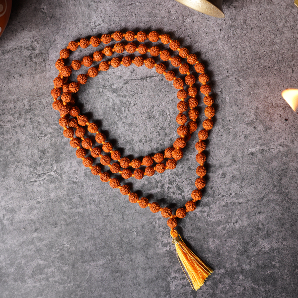 Rudraksha Mala 8mm (108 Beads) – Svasti Store