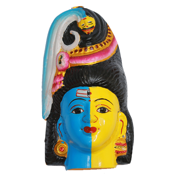 Ardanareshwara Face with Decoration / without Decoration