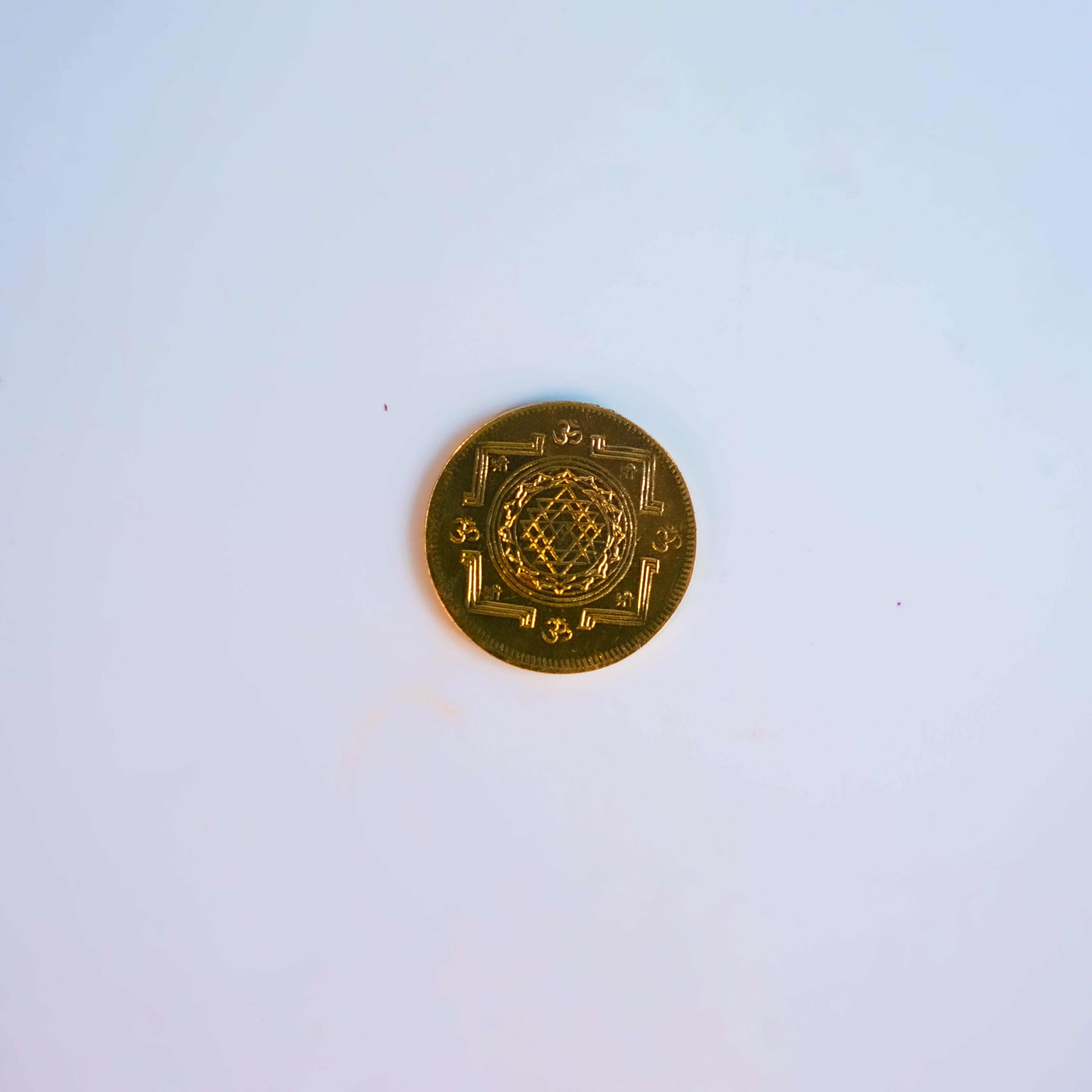 Ashtalakshmi Sacred Gold Coins – Pack of 10  (2.5 cm)
