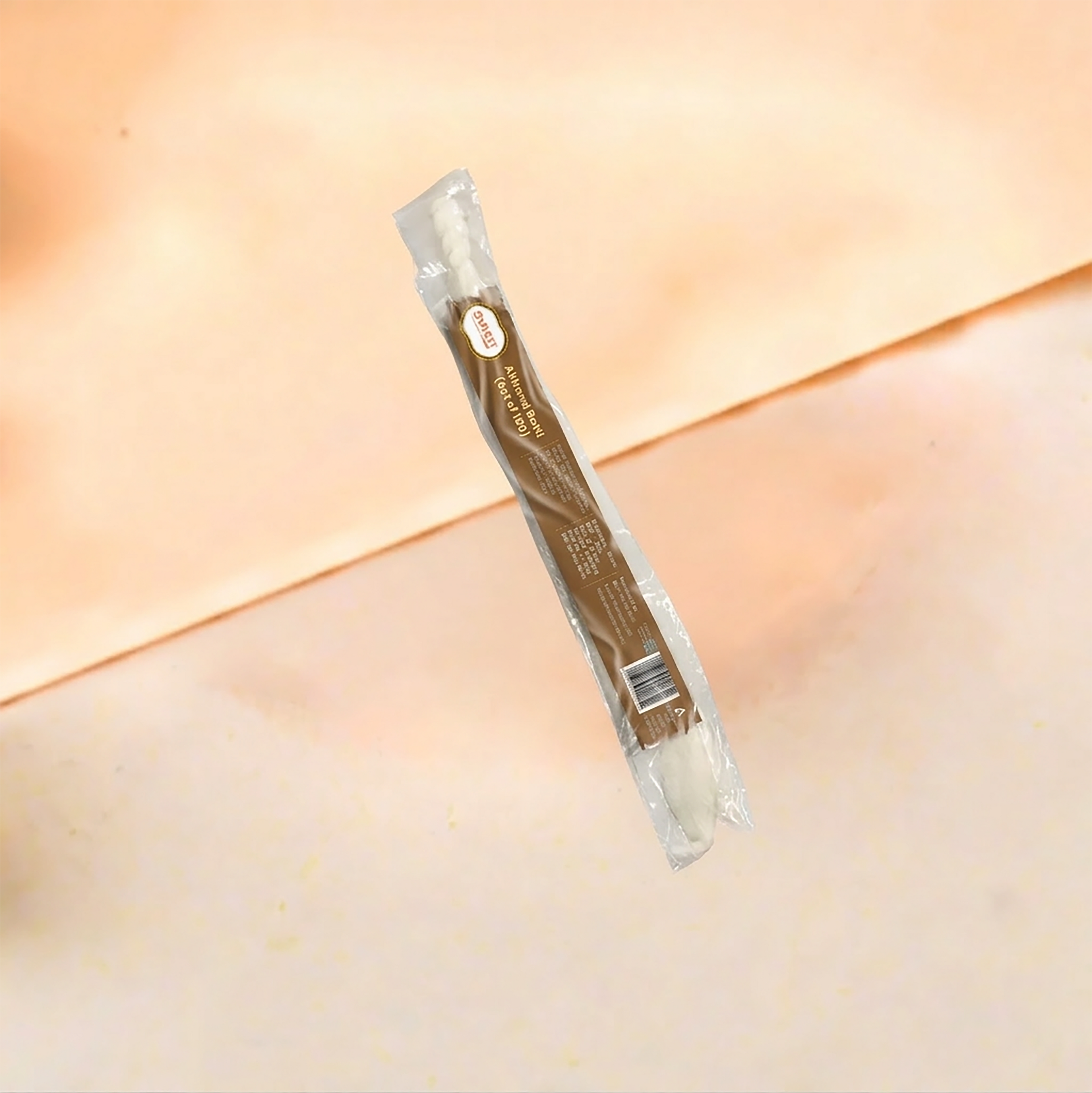 Long Twisted Akhand Jyoth Batti - White (1 Pcs).