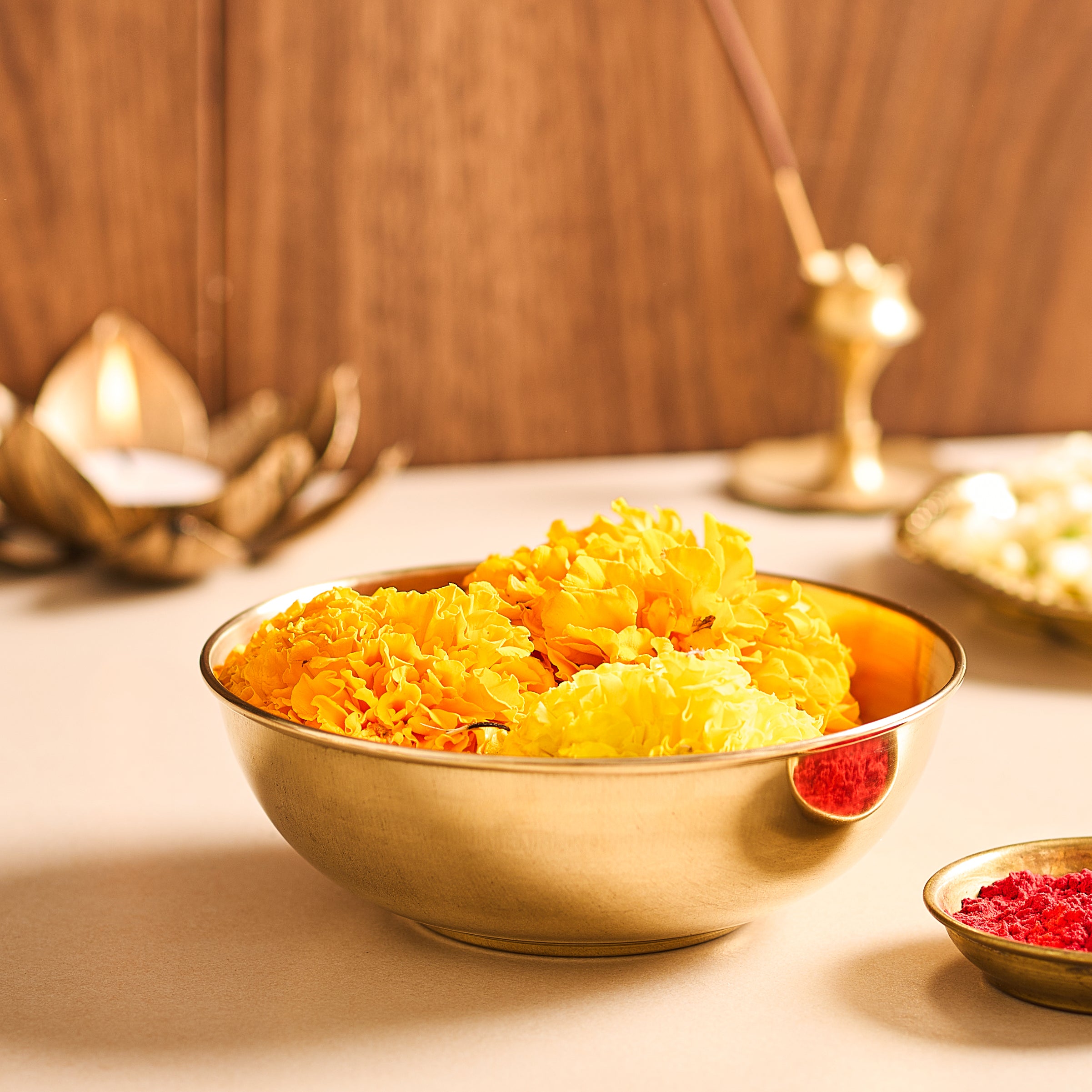 Premium  Brass Bowl for Pooja