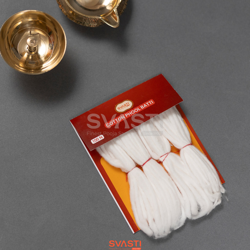 Cotton Long Batti for Pooja