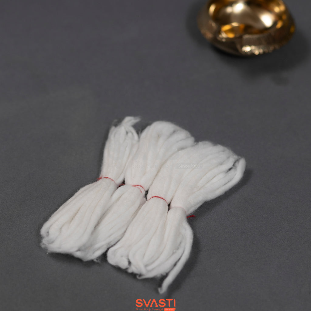 Cotton Long Batti for Pooja