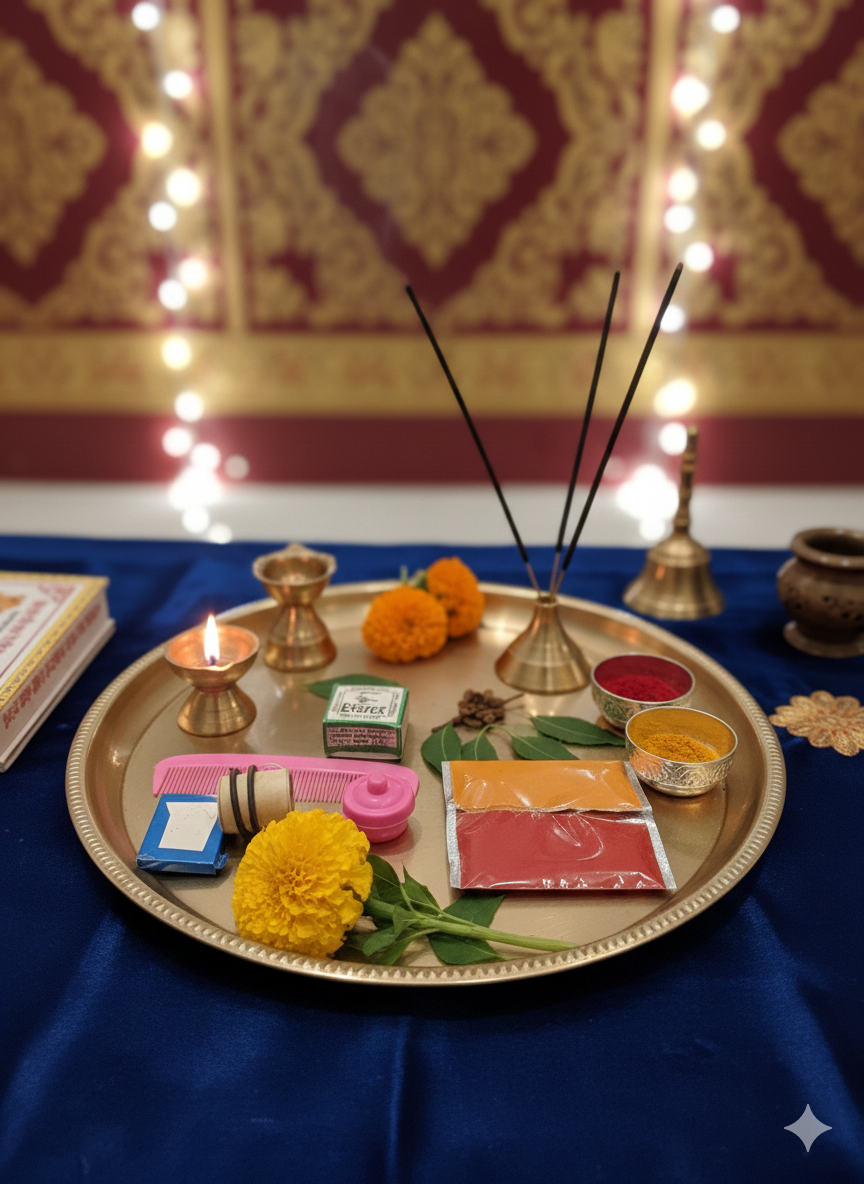 Traditional Gowri Bagina Set