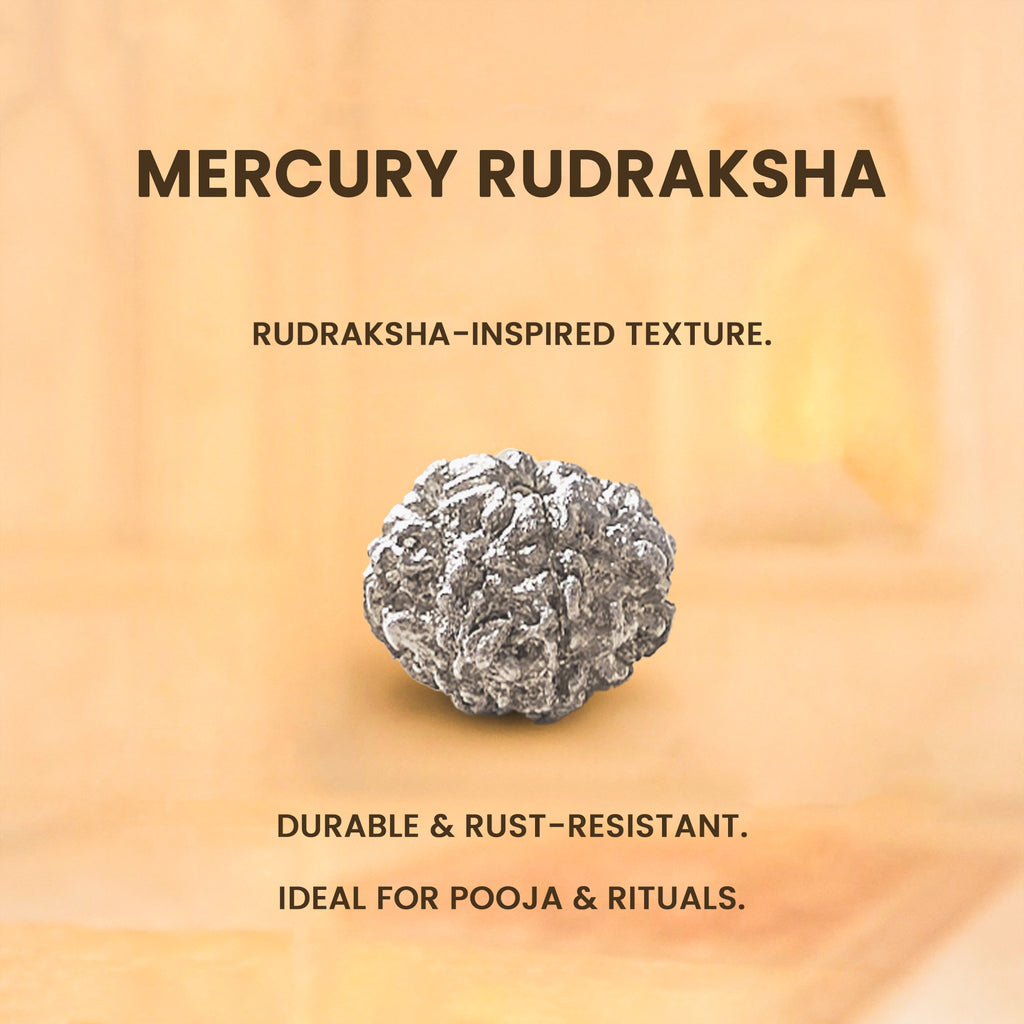 Mercury Rudraksha Bead