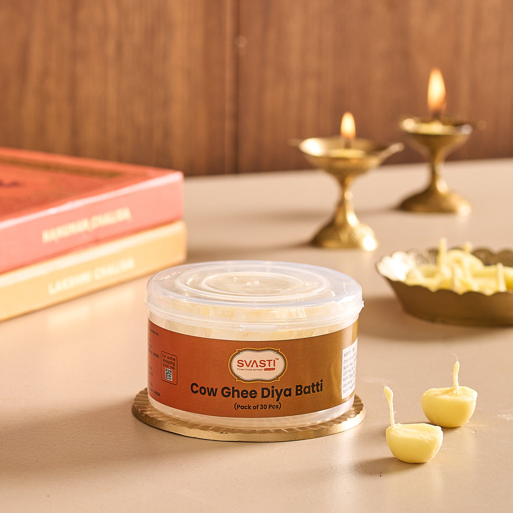 Cow Ghee Batti (30 pcs box).