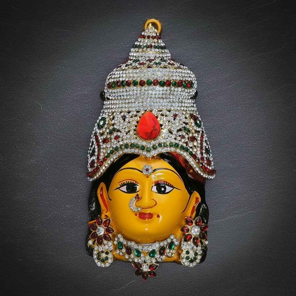 Diamond Crown Lakshmi Face