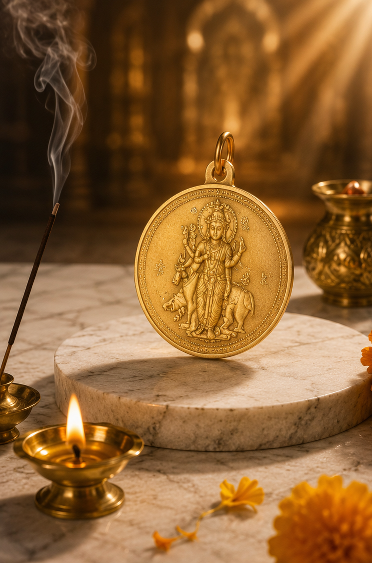 Sacred Lord Dattatreya Blessing Coin