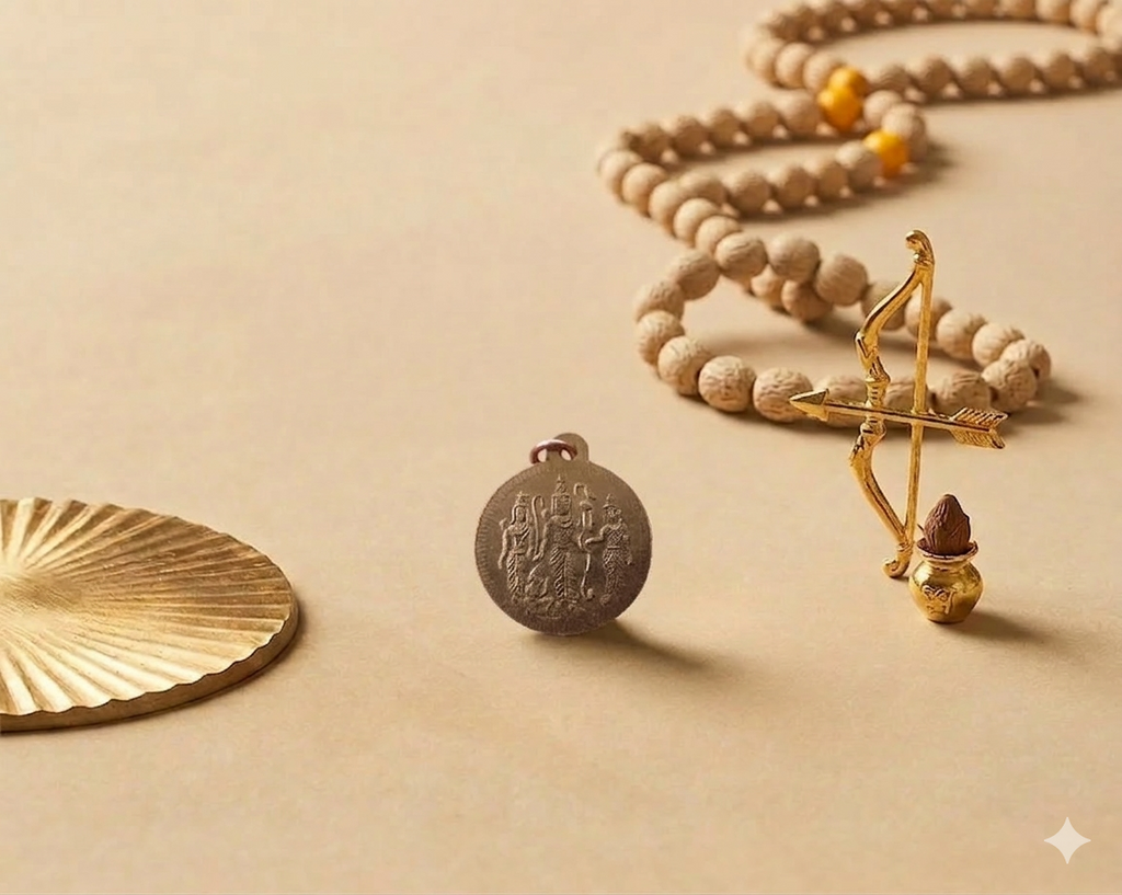 Sacred Pooja Coir Yantra Coins – Set of 10 (2.5 cm)