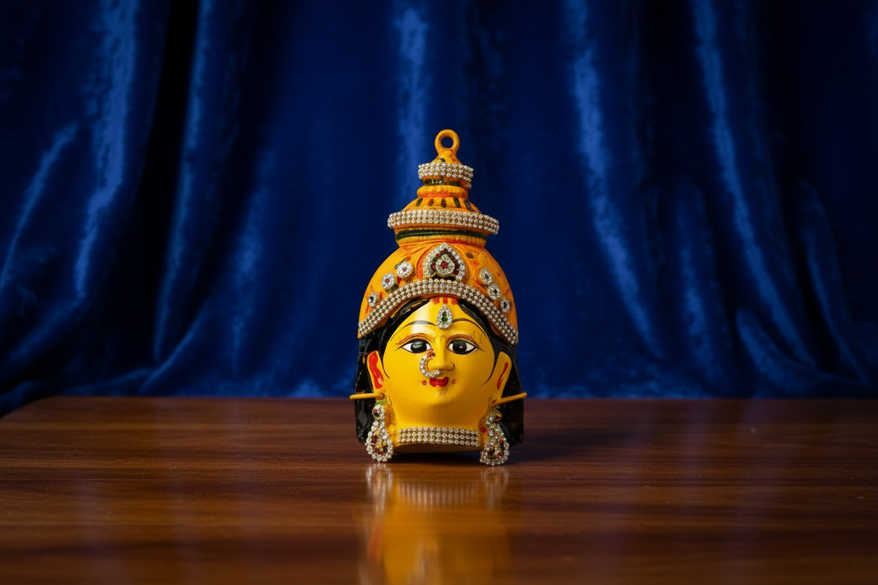 Varamahalakshmi Kalash Decoration Face (No. 2).