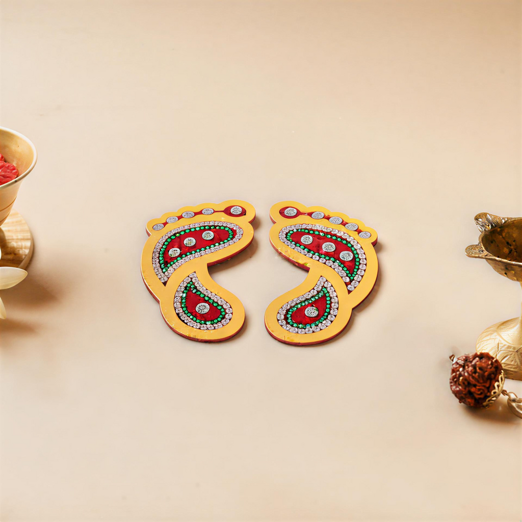 Laxmi Charan Paduka for Home Pooja