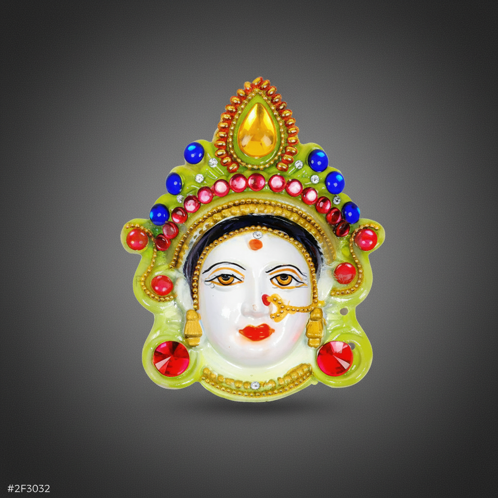 Durga Face Decorated