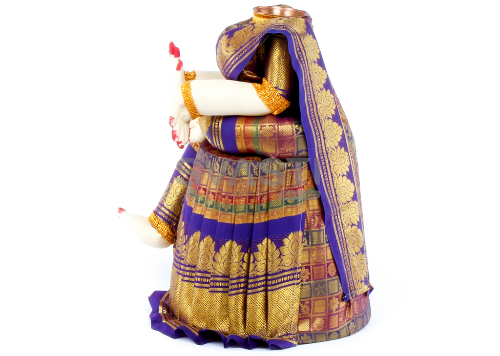 Varalakshmi Devi Idol (Pooja Statue Excluding Face)
