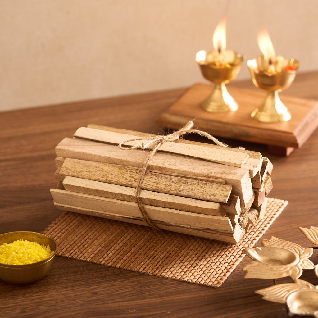 Dried Mango Wood Sticks Bundle (1 KG).