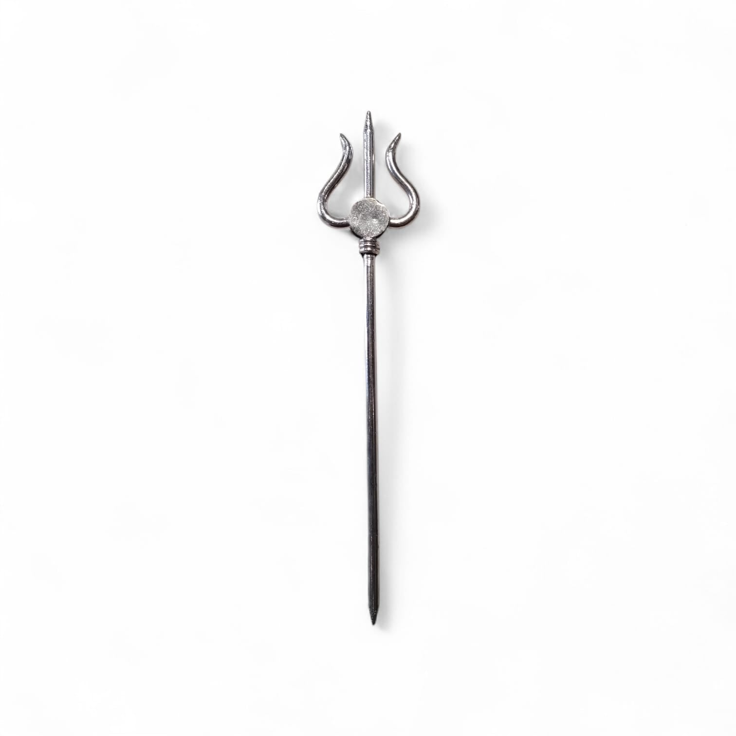 Decorative trident on a white background