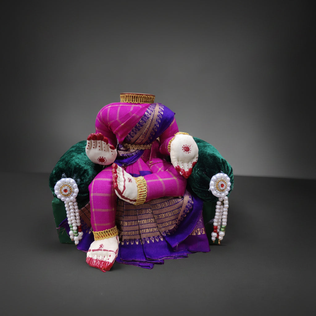 LAKSHMI DEVI IDOL WITH SOFA SET – Svasti Store