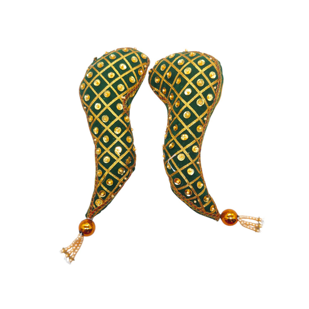 Green Tomala Deity Garland