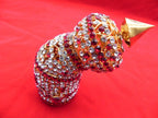 Andal Kireeta â€“ Handcrafted Stone-Studded Divine Crown for Utsava Vigraha