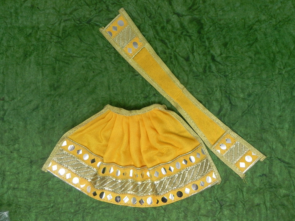 Lehanga and Patka set Height-5 inch { Umbrella Border}
